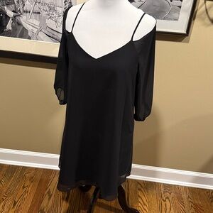 Naked Zebra Elegant Black Strappy Top